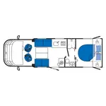 ACE 1500DB 4 BERTH PLAN